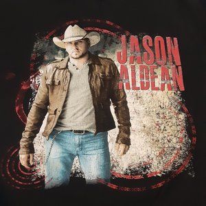 Anvil Jason Aldean 2012 Concert Tour SS T Shirt in Size M